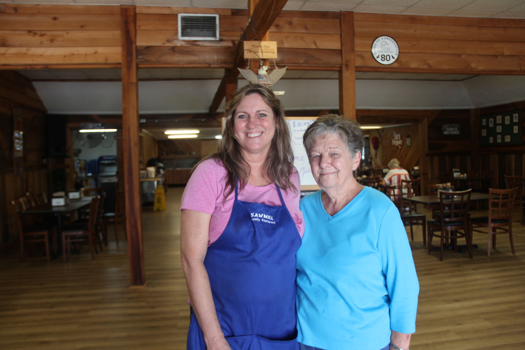 Sawmill restaurant back open